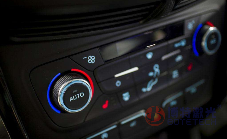 汽車(chē)透光按鍵激光打標